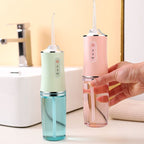 3 Modes Oral Irrigator USB Rechargeable Water Floss Portable Dental Water Flosser Jet 240ml Irrigator Dental Teeth Cleaner